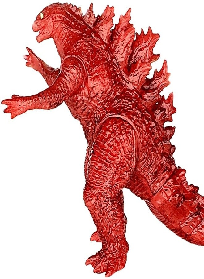 TwCare لعبة TwCare Fire Godzilla vs. Kong 2021، مجسم حركة محترق: ملك الوحوش المشتعل، سلسلة أفلام، مفاصل متحركة، فينيل ناعم، حقيبة سفر - Image 2